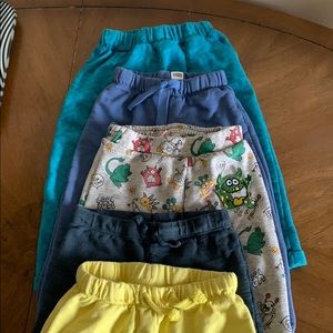 Bundle of 5 Sweatpants for 18-24 Months Old